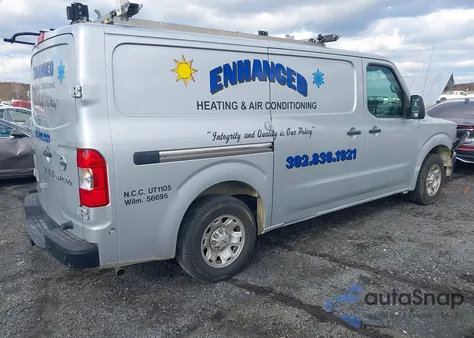 2020 Nissan Nv Cargo Nv2500 Hd Sv Standard Roof V6 z USA, uszkodzony, nr VIN 1N6BF0KY0LN806130